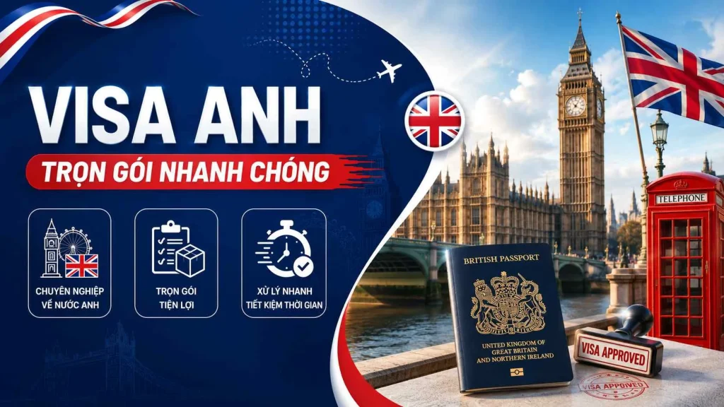 Dịch Vụ Làm Visa Anh Uy Tín Hướng Dẫn Từ A-Z Cho Người Việt