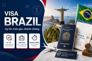 Dịch vụ làm visa Brazil trọn gói cập nhật mới nhất năm 2026 