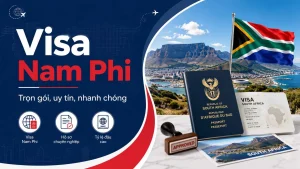 Dịch vụ làm visa Nam Phi tỷ lệ đậu 98% tại Top Ten Visa