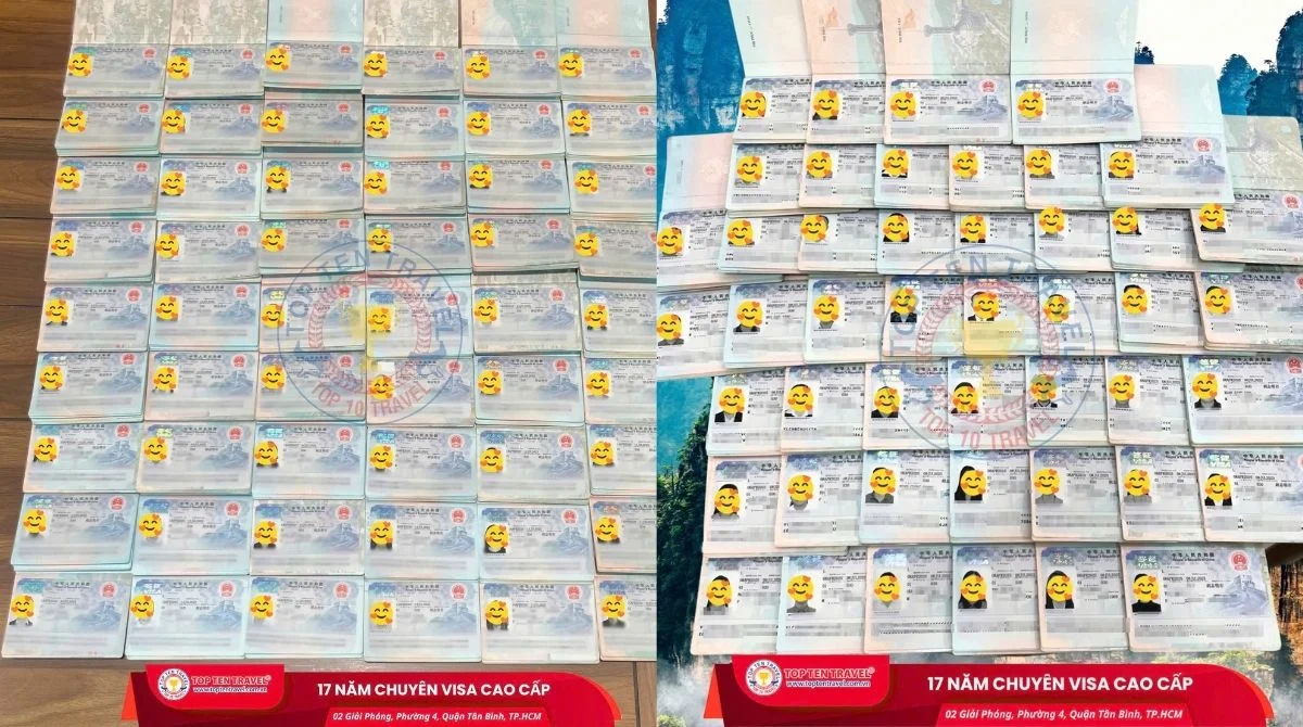 Xin Visa Trung Quốc Trọn Gói 2026: Cẩm Nang Chinh Phục Thị Thực 3 Case Study thành công tại Top Ten Visa