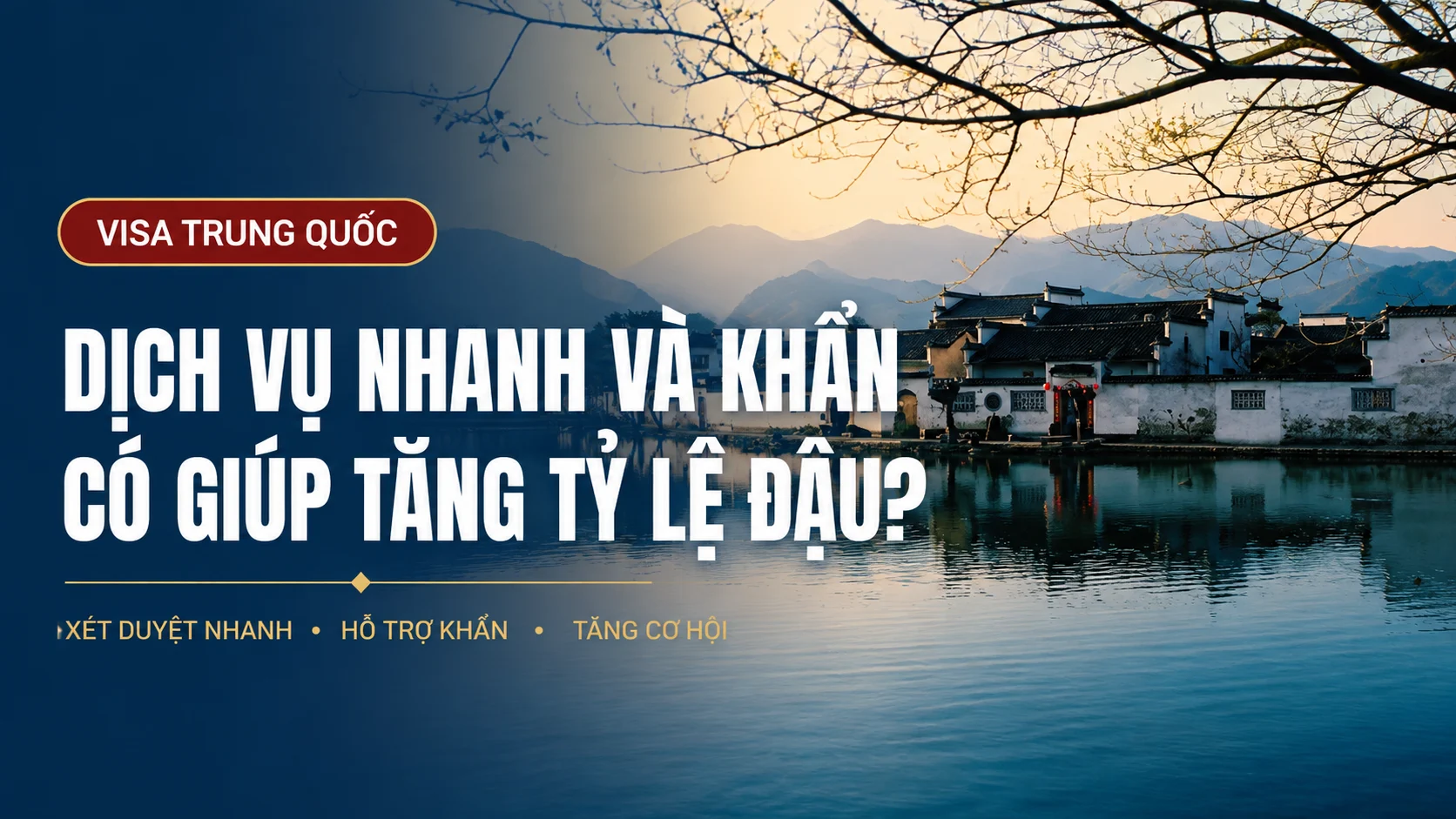 Tổng chi phí xin visa tính như thế nào?